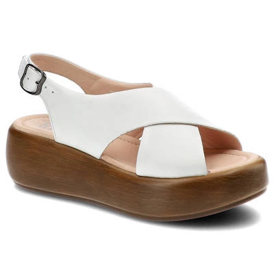 Sandále Simen - 4999A Biały