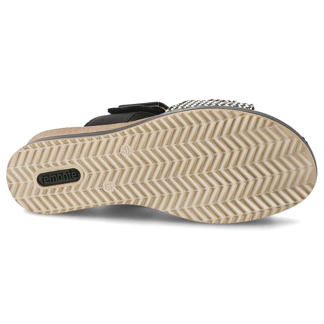 Šľapky REMONTE - D6463-03 Black Combination