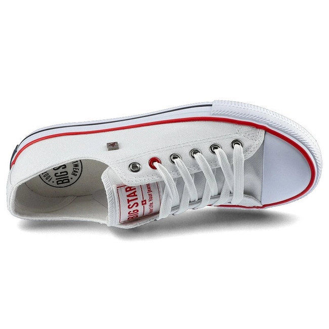 Plátenky Big Star - T274022 101 Biały