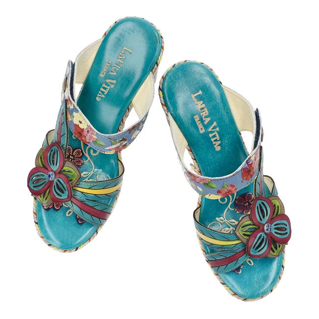 Šľapky Laura Vita - Jacao 20 CX266-20 Turquoise