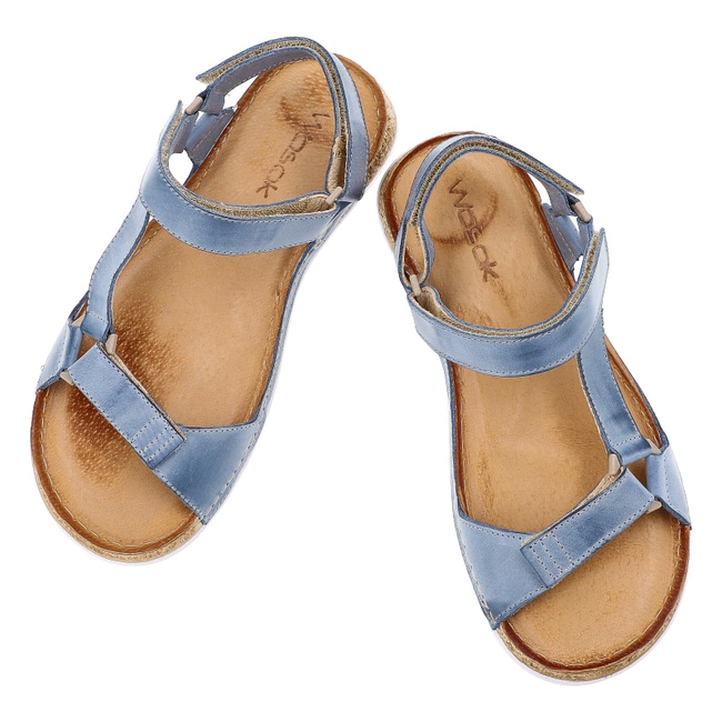 Sandále WASAK - 0782 Jeans