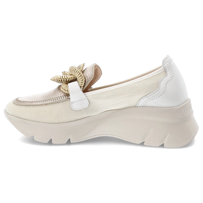 Poltopánky HISPANITAS - HV254050 Mesh-V25 White Boleromet-V25 Cava