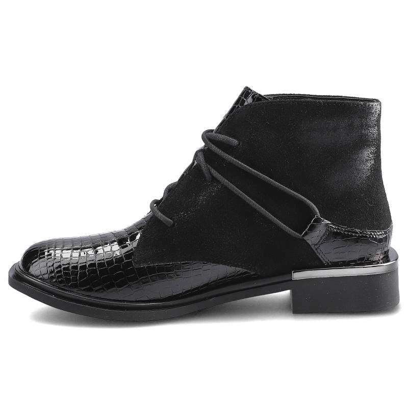 Šnúrovacie Členkové Topánky Maciejka - 04813-01/00-7 Czarny