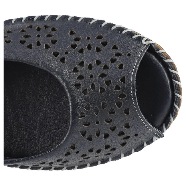 Sandále Lanqier - 40C1416 Navy Blue