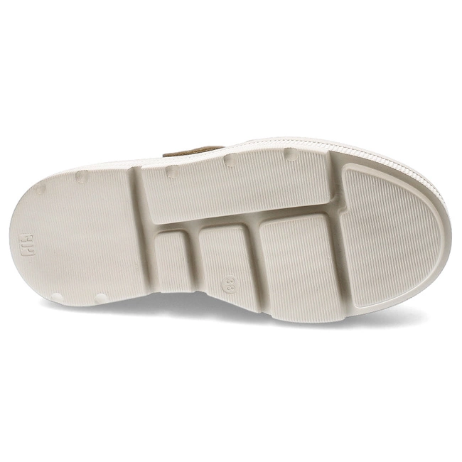 Tenisky Carinii - B9400_-T32-L46-000-G36 Beż/Biały