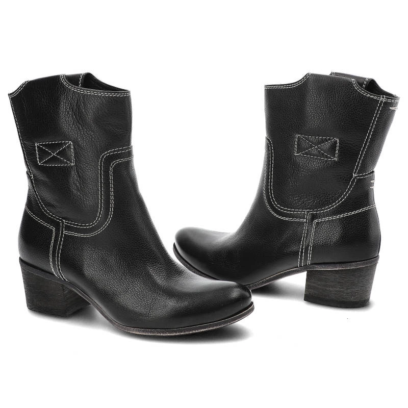 Členkové Topánky Szydłowski - 2035 Rustic Czarny