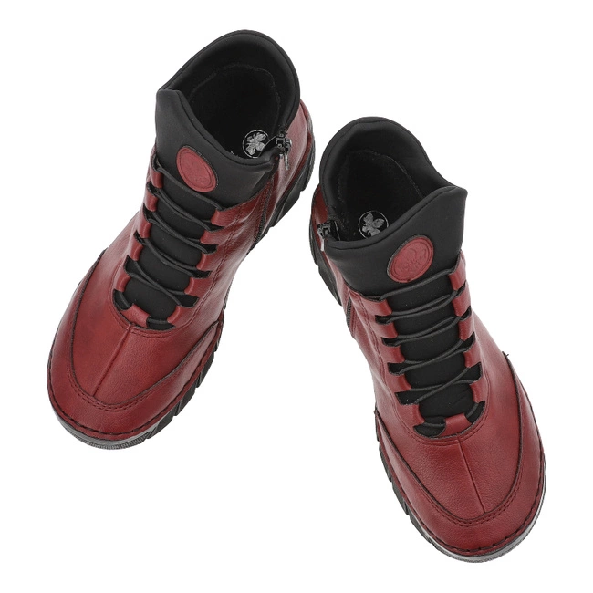 Členkové Topánky RIEKER - 55069-35 Red