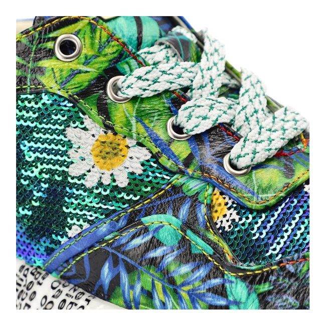 Tenisky Laura Vita - Burton 05 SL1826-A5 Zielony