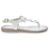 Sandále Lemar - 40095 Bf.Biały/Bf.Srebrny