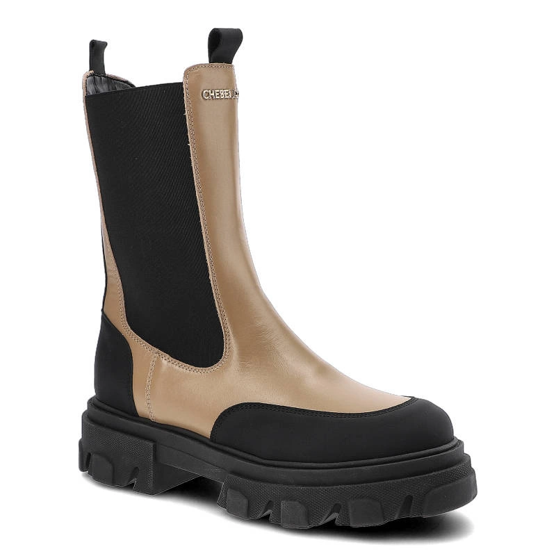 Členkové Topánky Chebello - 2746_-299-150-MIC-S169 Brąz/Czarny