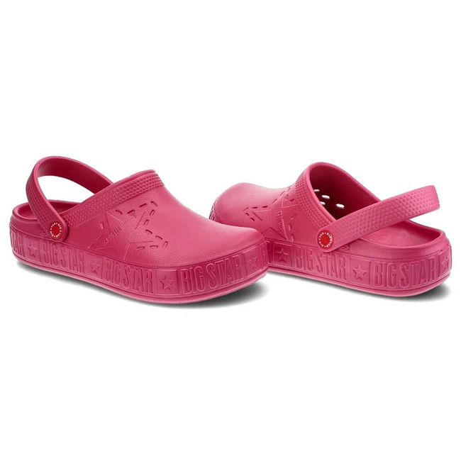 Šľapky Big Star - II275007 Fuksja
