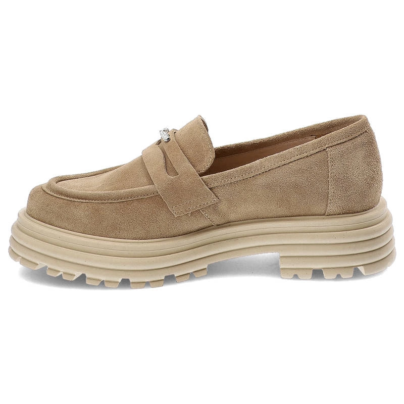 Poltopánky Karino - 4653/001-P Beż/Welur