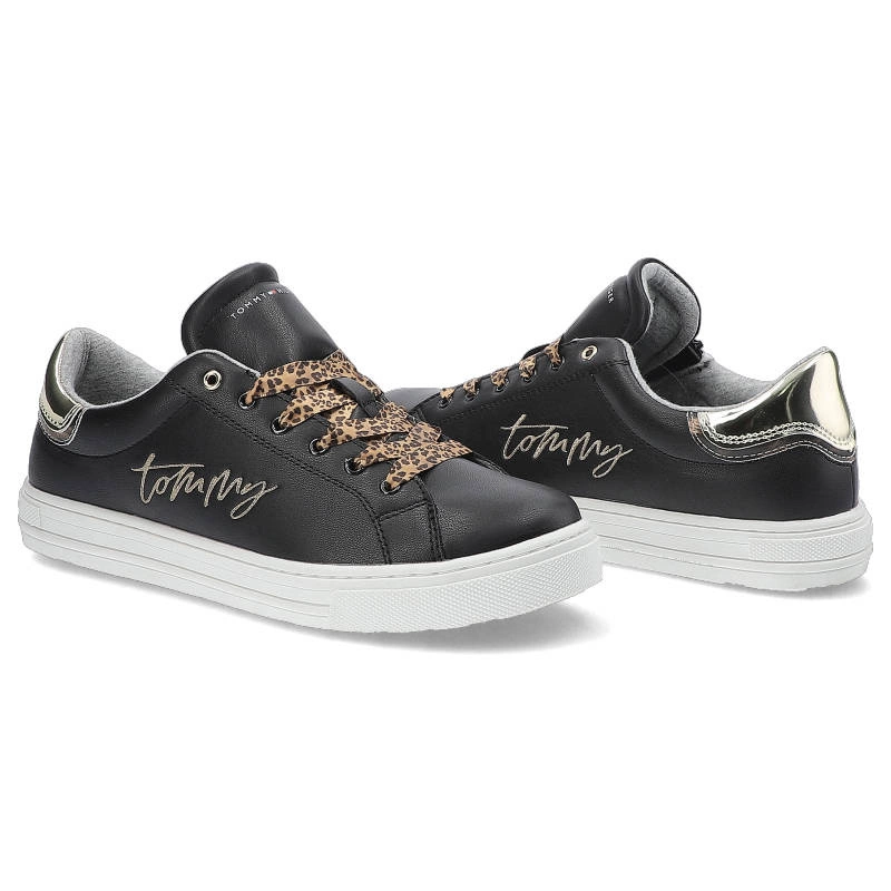 Tenisky Tommy Hilfiger - T3A4-31164-1242X208 Black/Platinum X208