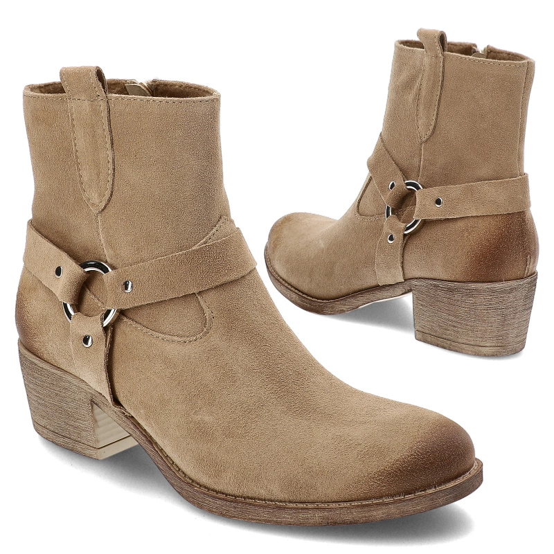 Členkové Topánky Armodo - 60477 W.Cappuccino