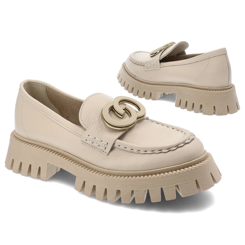 Mókazíny Chebello - 4521_-157-000-PSK-S345 Beżowy