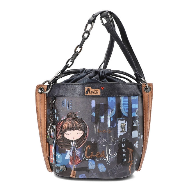 Kabelka Anekke - 37803-273 Granatowa