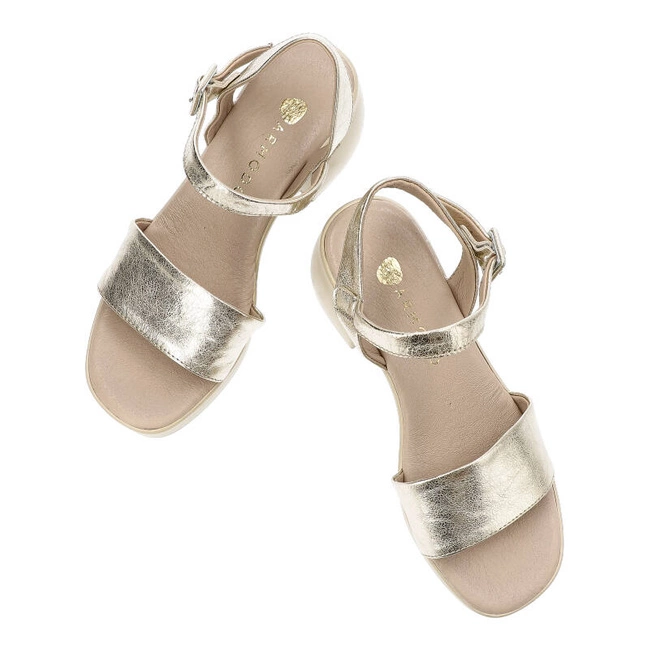 Sandále Armodo - 40386 Kryształ Złoto