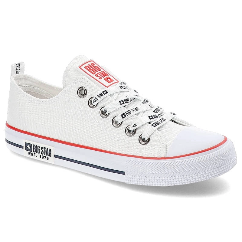 Plátenky Big Star - KK274101 Biały