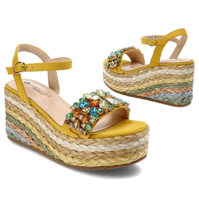 Sandále Sca'viola - S-251 Yellow