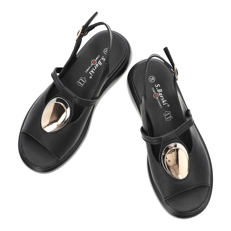 Sandále S.BARSKI - GR51-603 Black