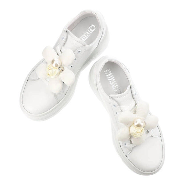 Tenisky Chebello - 4418_-059-000-PSK-S332 Biały