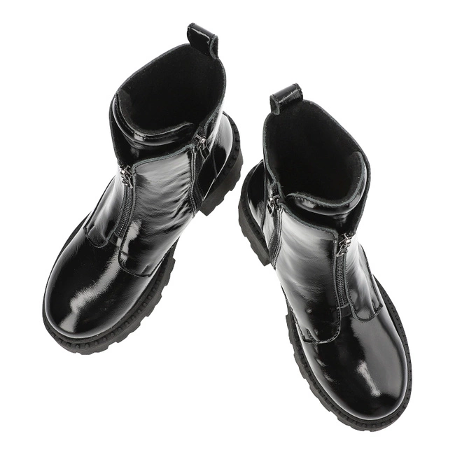 Členkové Topánky Armodo - 60491 Naplak Czarny+Cn.