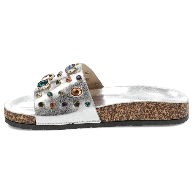 Šľapky S.Barski - MY122 Silver