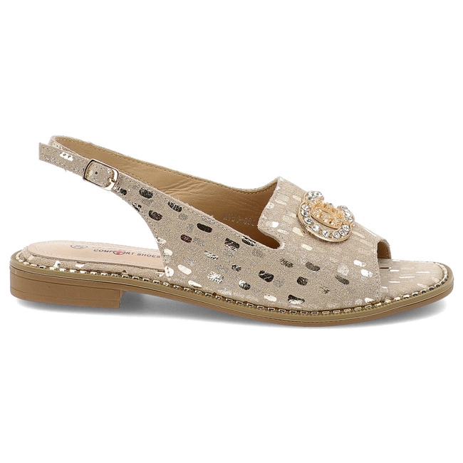 Sandále S.BARSKI - KV51-096 Lt.Gold