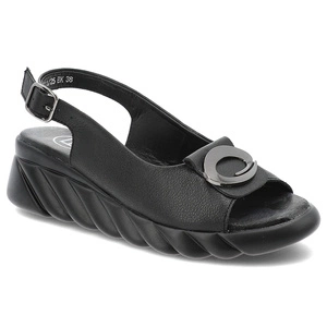 Sandále FILIPPO - DS7011/25 BK Czarny