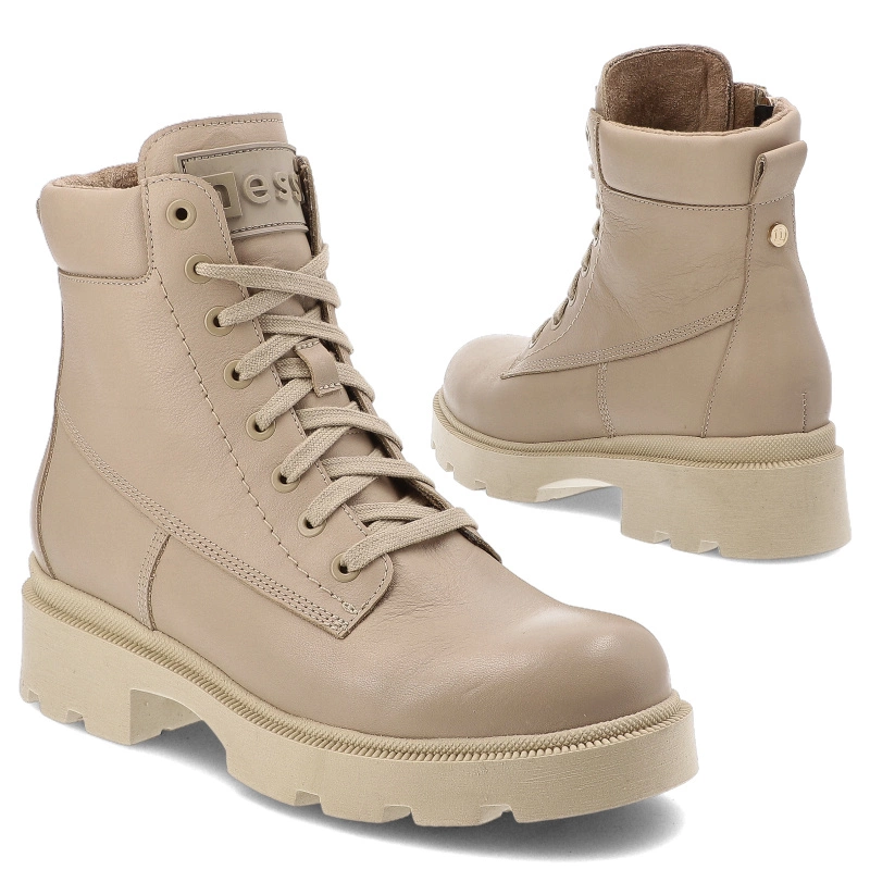 Členkové Topánky Nessi - 24674 Beż 122