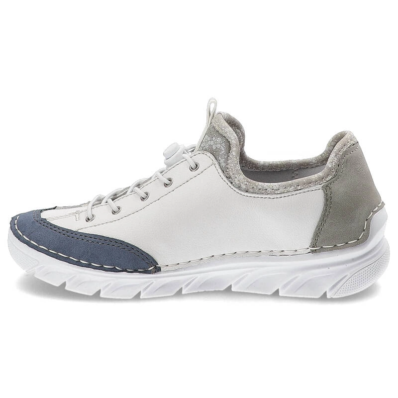 Poltopánky Rieker - 55064-80 White Combination