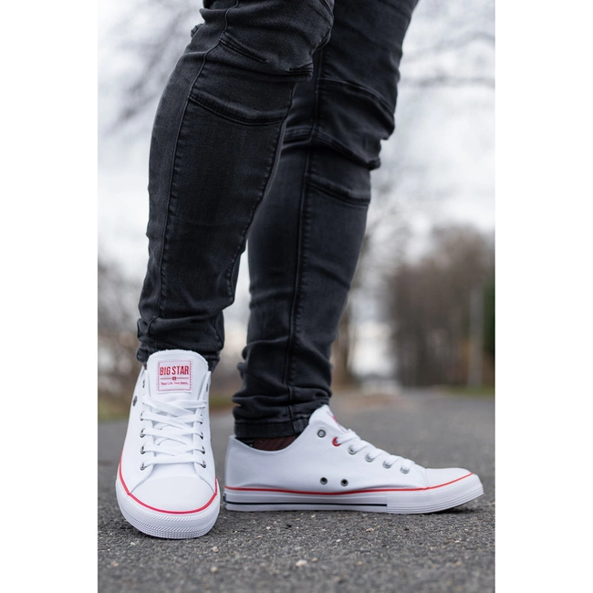 Plátenky Big Star - T174102 101 Biały