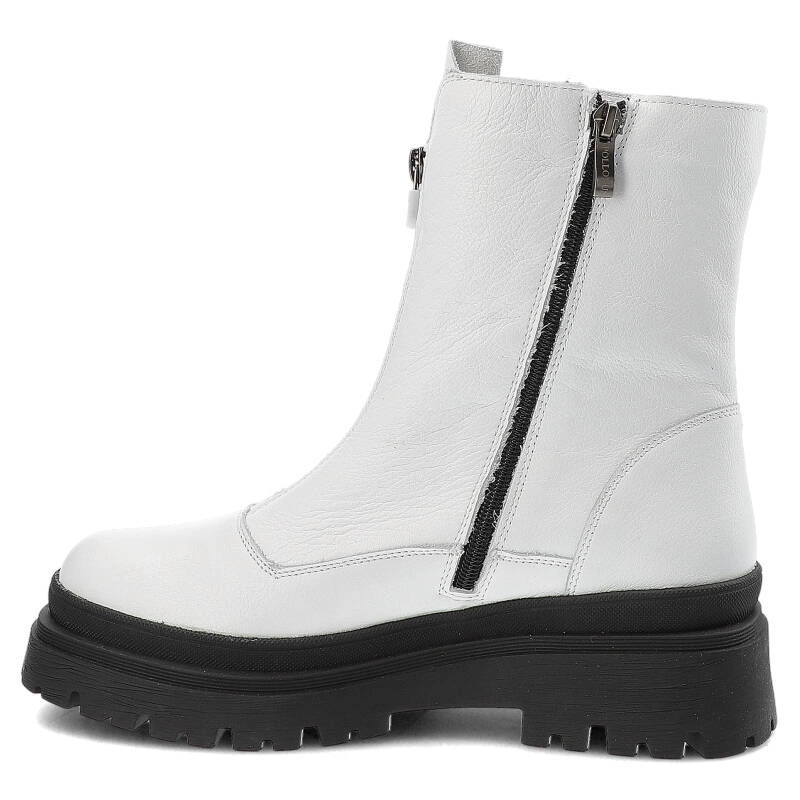 Členkové Topánky Pollonus - 5-1601-007 Biały Verona/Dz