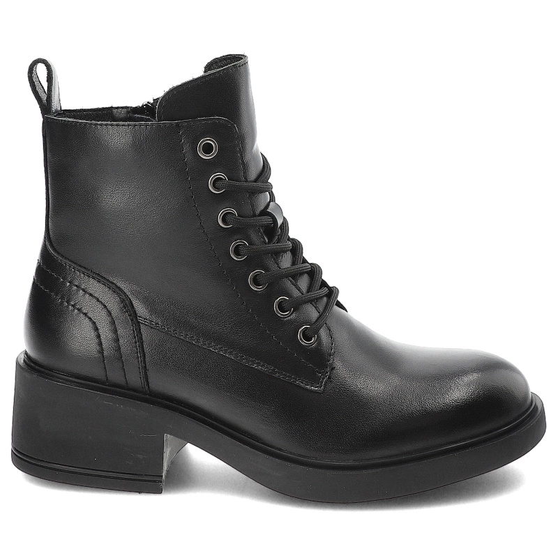 Šnúrovacie Členkové Topánky Cambell - 24-29300BK Czarny