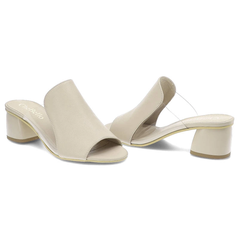 Šľapky Chebello - 2412_-308-000-PSK-S87 Beżowy