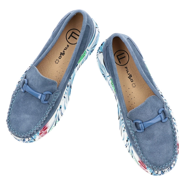 Poltopánky FILIPPO - DP6703/25 BL Niebieski