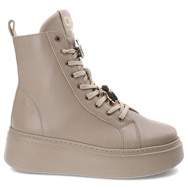 Členkové Topánky Chebello - 4294_-302-000-MIC-S251 Beżowy