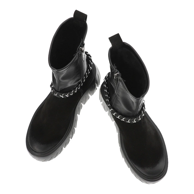 Členkové Topánky Chebello - 4570_-034-376-MIC-S354 Czarny