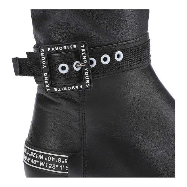 Čižmy Maciejka - 05293-01/00-7 Czarny