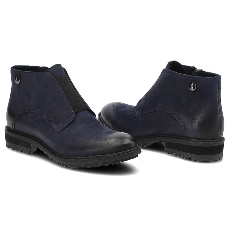 Členkové Topánky Simen - 8640 Granatowy C20 Denim
