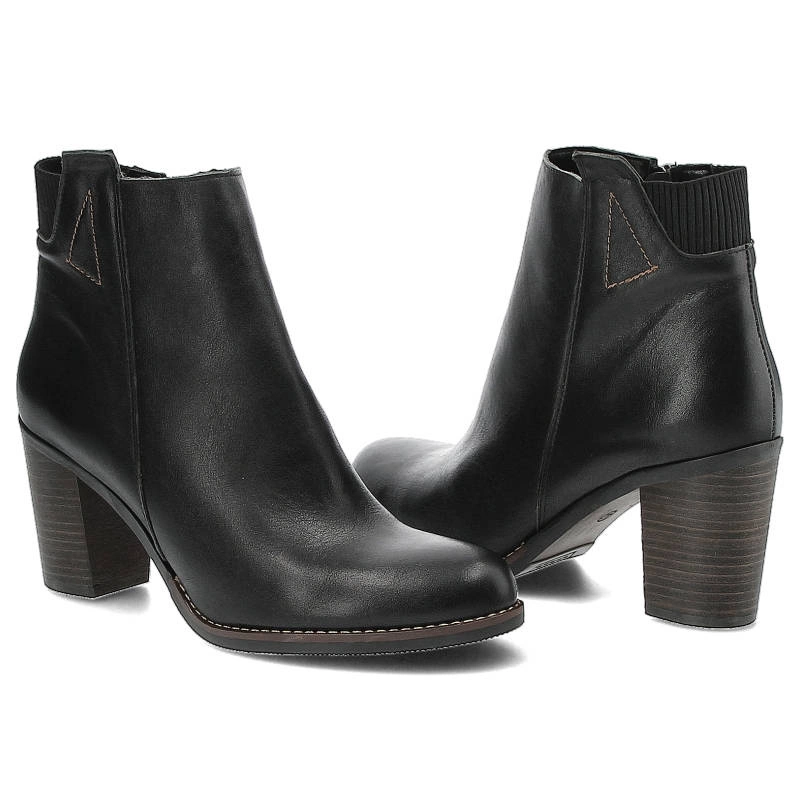 Členkové Topánky Gamis - 2042 Czarny Lico