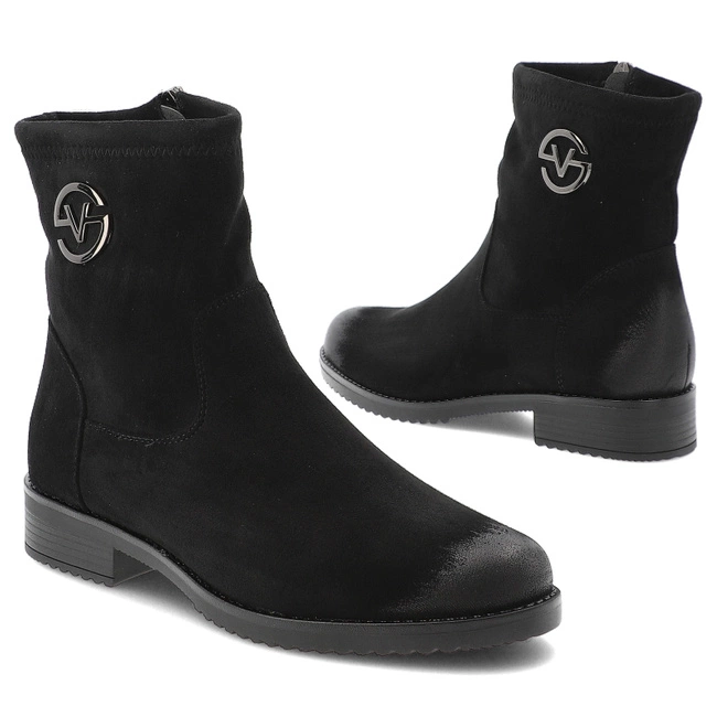 Členkové Topánky VINCEZA - 58594 BK SU Czarny