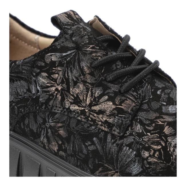 Tenisky FILIPPO - DP6846/25 BK FL Czarny Kwiaty