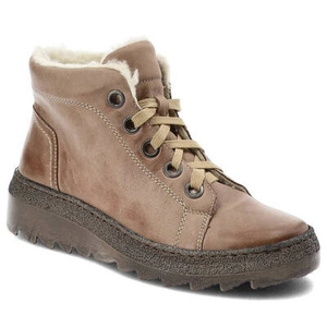 Šnúrovacie Členkové Topánky Armodo - 1175 Cappucino K2