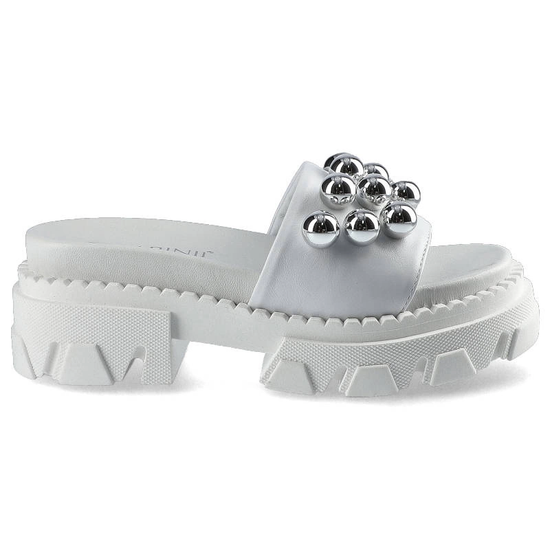 Šľapky Carinii - B7227_-L46-000-000-E49 Biały