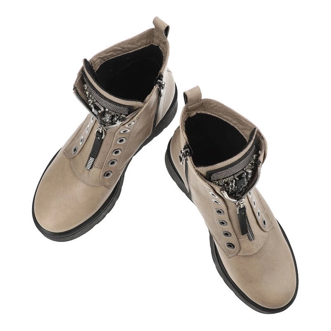 Členkové Topánky Armodo - 2616 Taupe 232