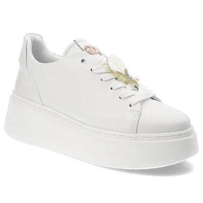 Tenisky Carinii - B9650/2_-L46-000-000-F69 Biały