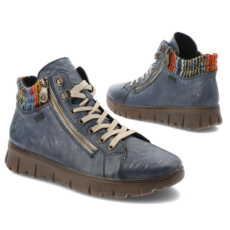 Členkové Topánky RIEKER - N1305-14 Blue