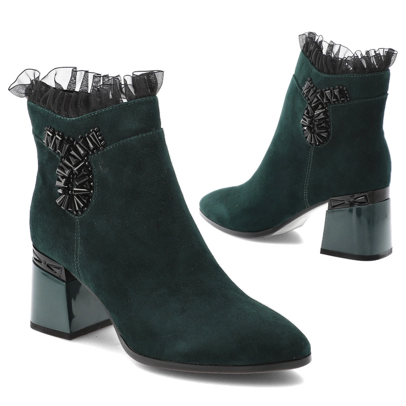 Členkové Topánky S.BARSKI - MR52-127 Green