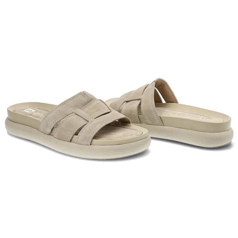 Šľapky Nessi - 22213 Beż W4